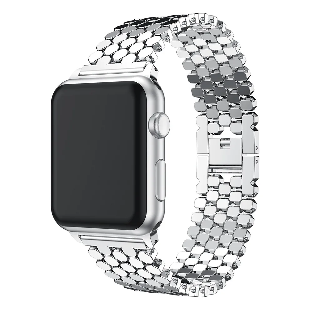 20 шт. ремешок для часов из нержавеющей стали apple Watch 42 мм 38 сменный Браслет iwatch serise 1