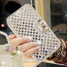 Glitter Diamond Case For OPPO Realme 8 7 6 Pro C3 C2 C1 XT X Reno 5A 2 Z 2Z 3 Pro Ace A5 A9 2020 A3S A92S A54 Leather Card Cover