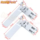 Алюминиевая лодка 75 мм 95 мм с дистанционным управлением, металлический захват, поглощение руля для электрических газовых лодок с дистанционным управлением, детали с ЧПУ