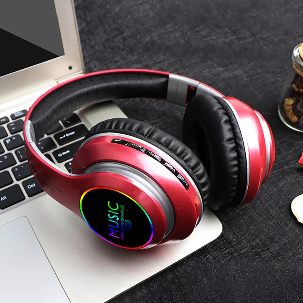 H25 новые светодиодные беспроводные Bluetooth наушники, складные активные Беспроводные наушники с шумоподавлением, гарнитура с микрофоном для телефона
