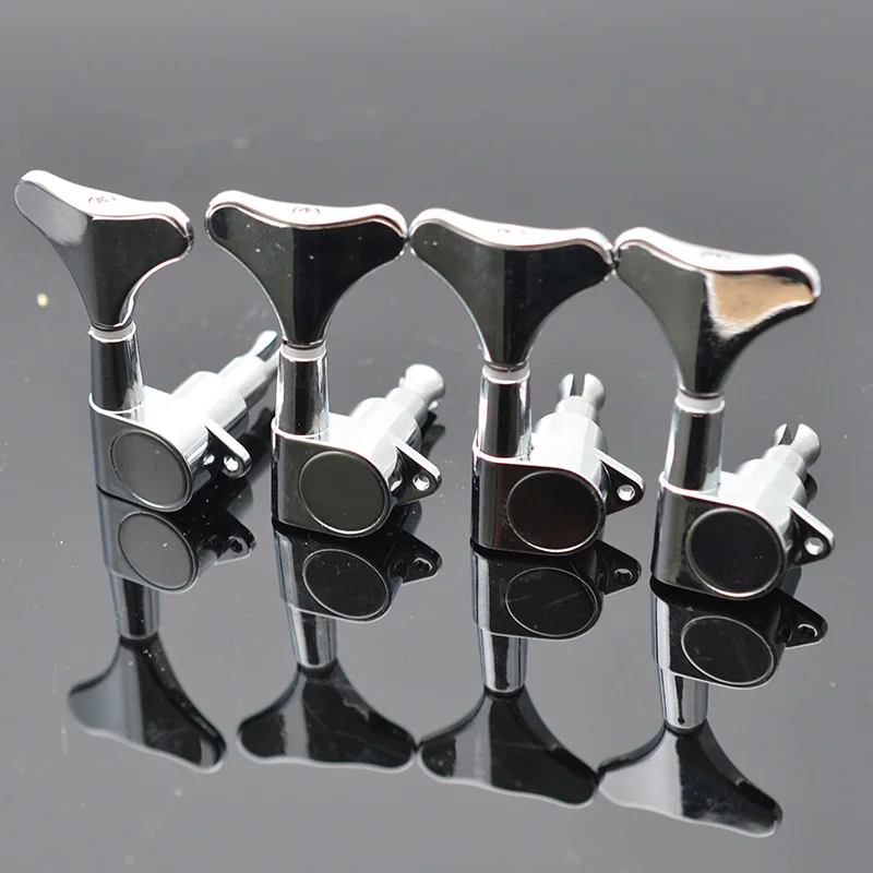 4 stücke elektrische bass gitarre tuning pegs tuner mechaniken tuning keystasten gitarre teile links und rechts hand free global shipping