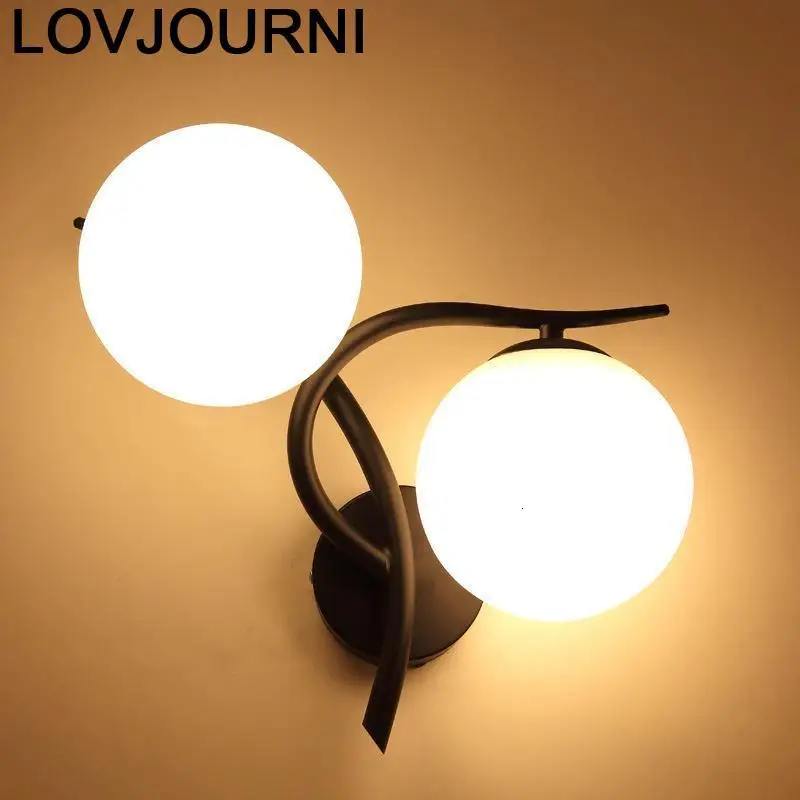 Luminaria Arandela бра Vanity Kinkiety Deco Фреска Lampara De интерьер аппликация Murale светильник Aplique Luz