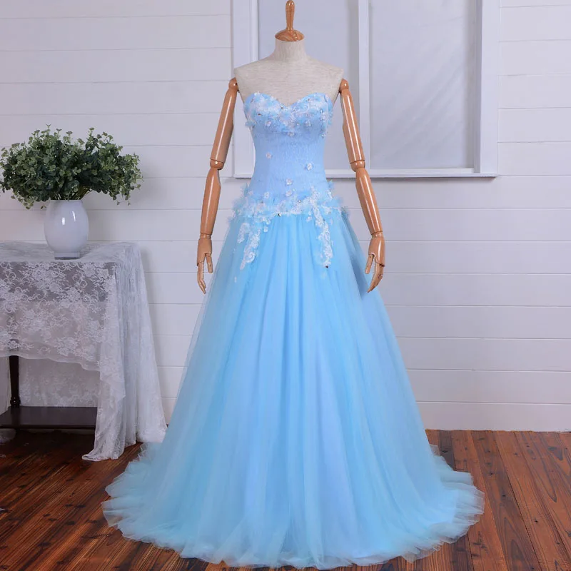 

woman Sexy sweetheart long a-line 2018 Evening vestido de festa tulle lace appliques flowers mother of the bride dresses