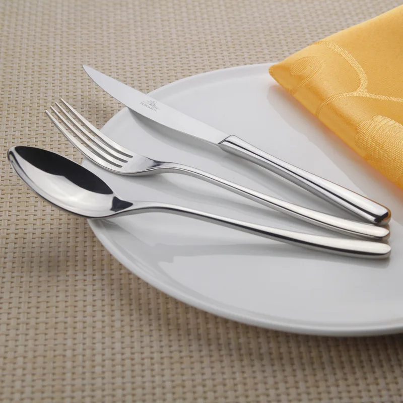 

Silverware Set Mirror Polished Stainless Steel Flatware Cutlery Set Include Knife Fork Spoon Dishwasher Safe