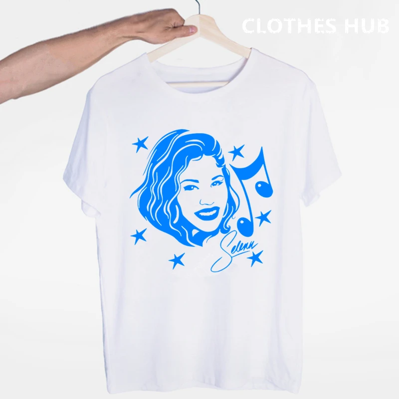 Selena quintanilla футболки модные мужские и женские Топы футболка с коротким рукавом унисекс футболка - Цвет: Оранжевый