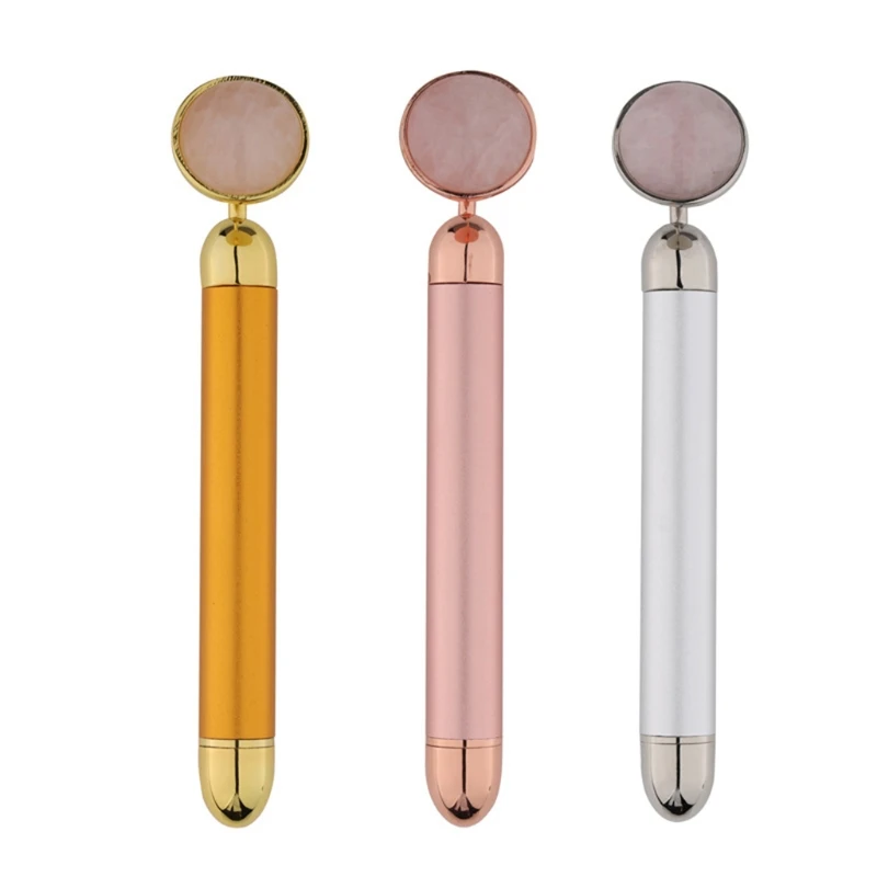

Beauty Bar Vibration Facial Roller Electric Massager Jade Head Anti-wrinkle Skin Care Tightening Firming Face Massage