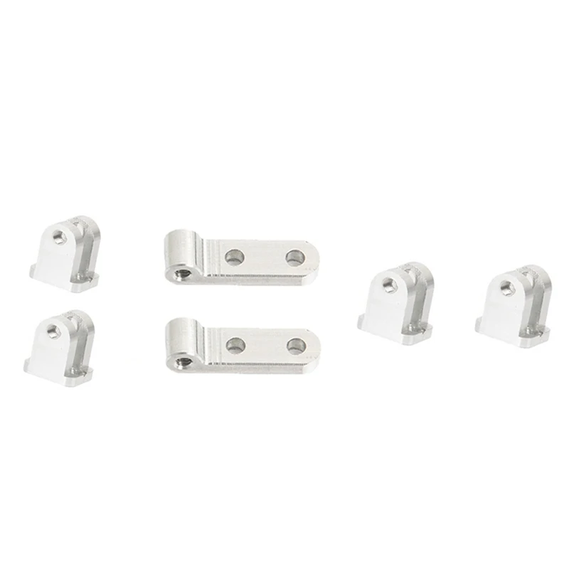 

6PCS For WPL D12 RC Car Upgrades Parts Front & Rear Shock Absorber Damper Mount Fixed Seat Modification Accessories