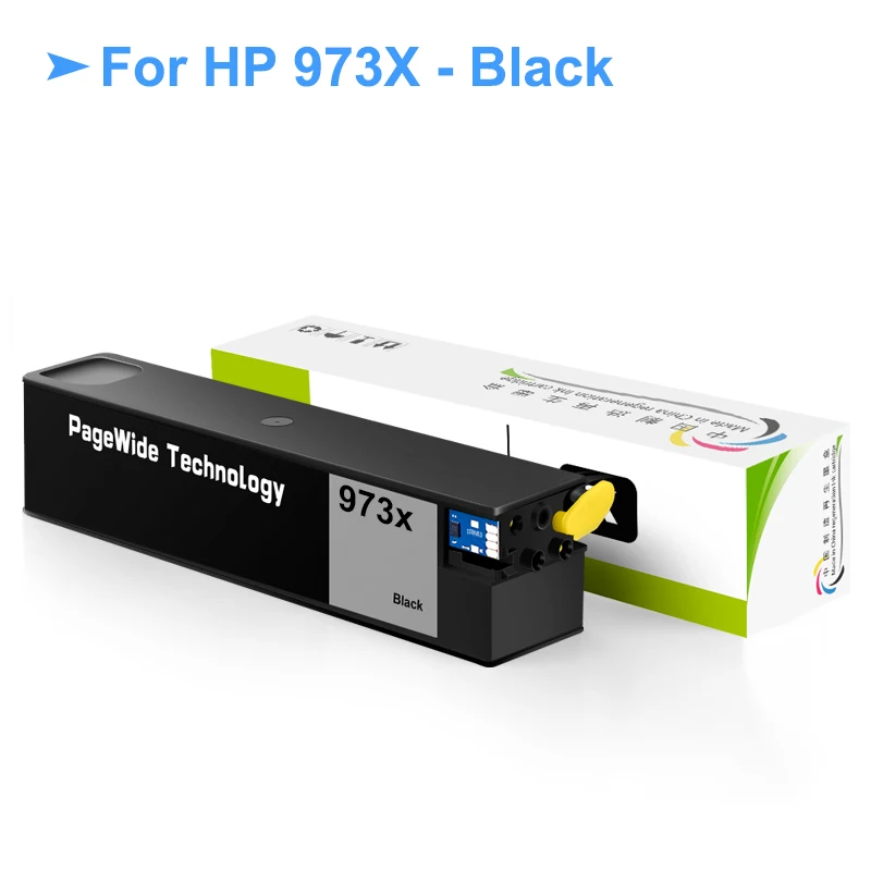 Совместимый чернильный картридж для HP 973 973X 973XL с полными пигментными чернилами