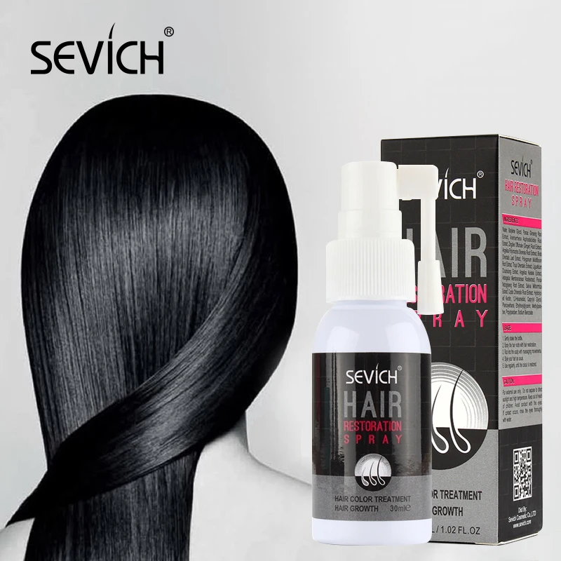 

SEVICH 30ml Ginger Hair Growth Spray Hair Treatment Spray Anti-Loss Essence Hair Restoration Spray White Hair Repair Spray