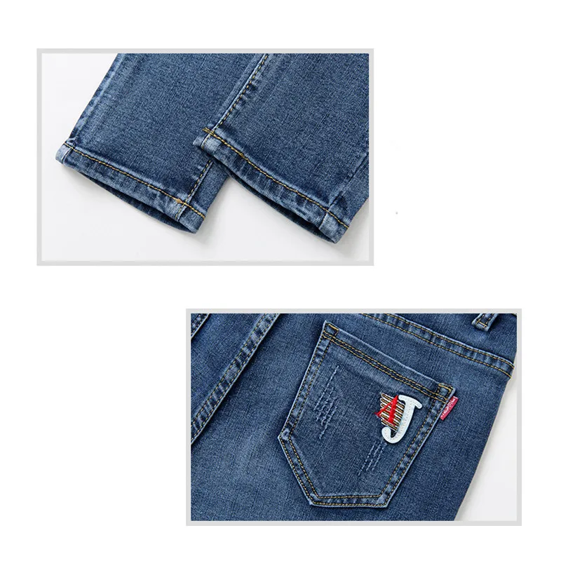 

JUJULAND New Fashion Jeans Women Pencil Pants High Waist Jeans Sexy Slim Elastic Skinny Pants Trousers Fit Lady Jeans 6933
