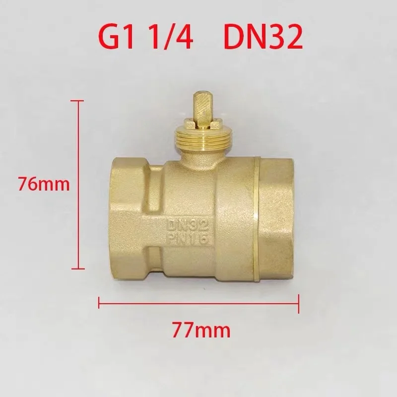 

AC220V 2-way Brass Electric Motorized Ball Valve Body for Air Conditioning DN15 DN20 DN25 DN32