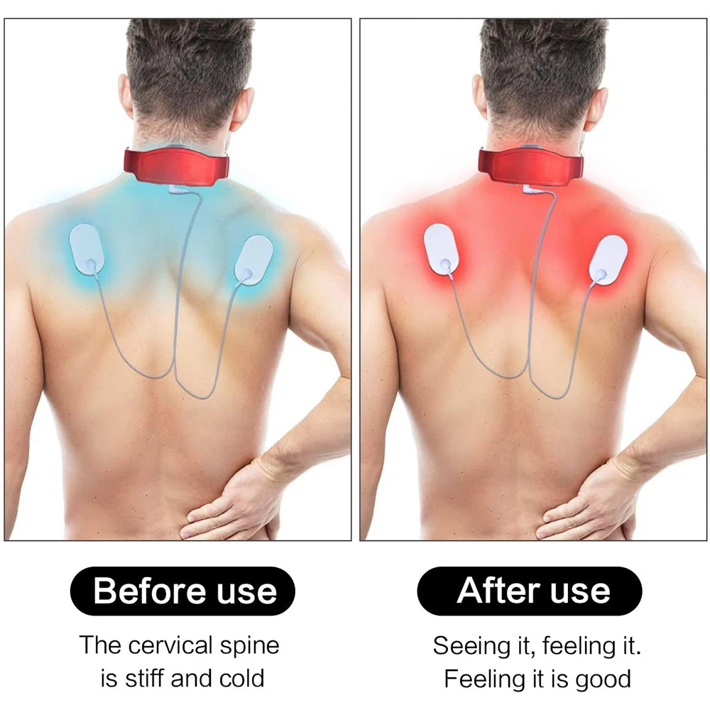 Электрический массажер для плеч и шеи с USB зарядкой|Шея массажный инструмент| |