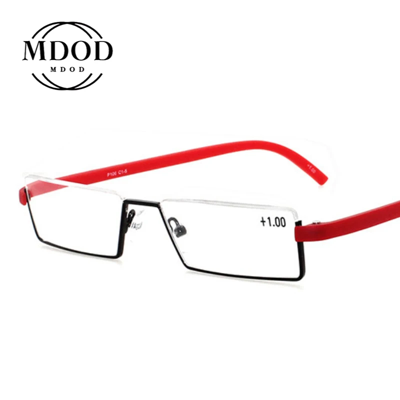 Очки для чтения складные с полуоправой TR90 унисекс пресбиопии и офиса модные