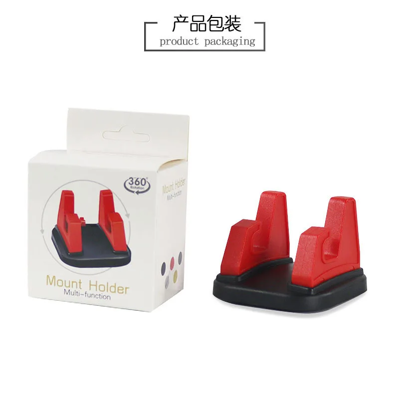 

Car Cell Phone Holder 360 Degree Rotate Dashboard Sticking Universal Stand Mount Bracket For iPhone Samsung Huawei