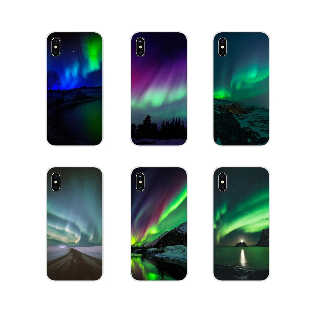 Аксессуары для телефона Northern Lights Sky чехлы Samsung A10 A30 A40 A50 A60 A70 M30 Galaxy Note 2 3 4 5 8 9 10