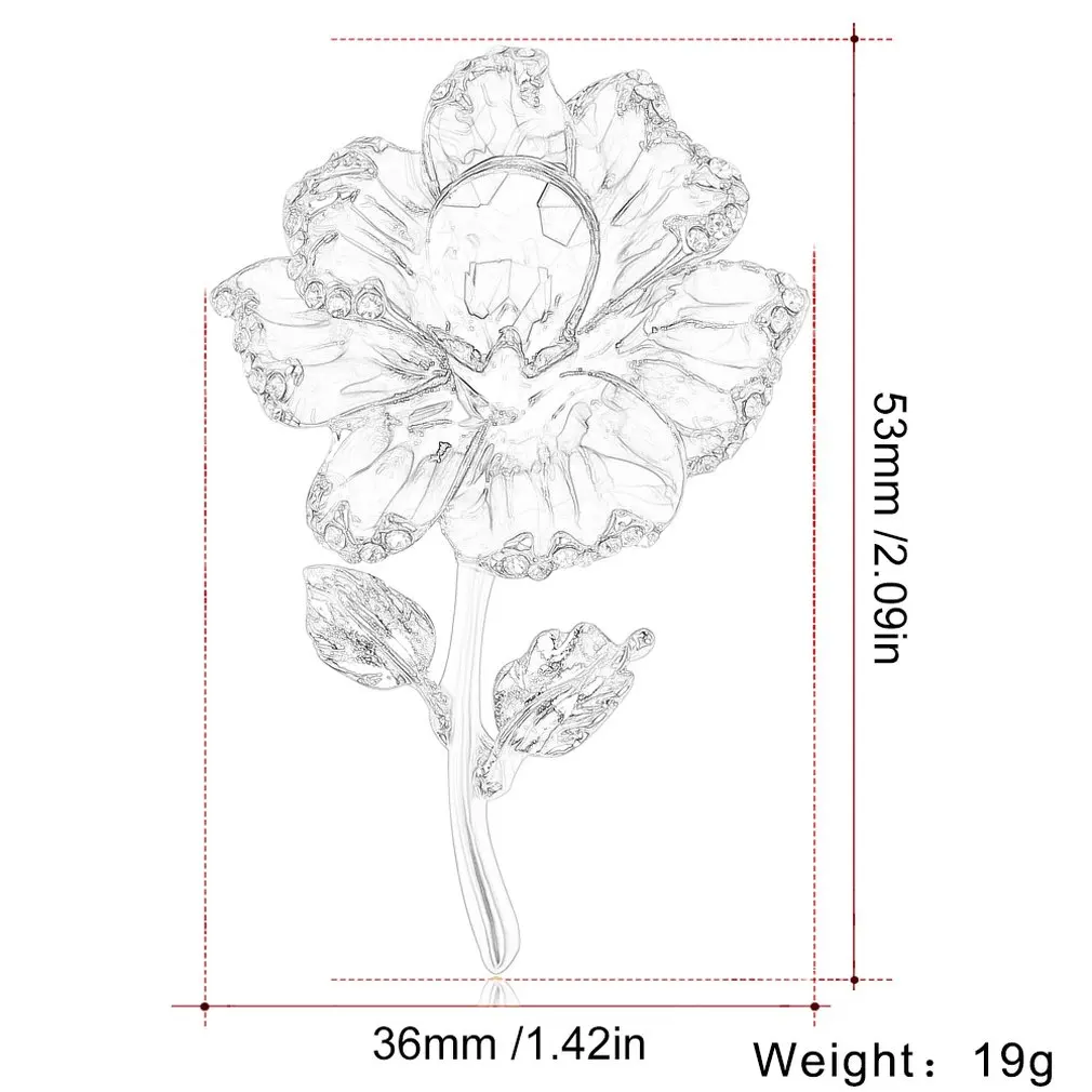 Модные стразы шпильки сплав капельного окрашенные высококачественные