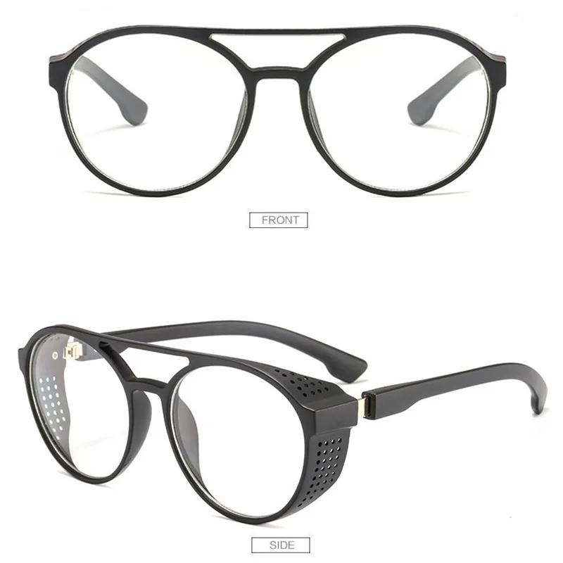 Новые модные солнцезащитные очки в стиле стимпанк для женщин и мужчин ретро с