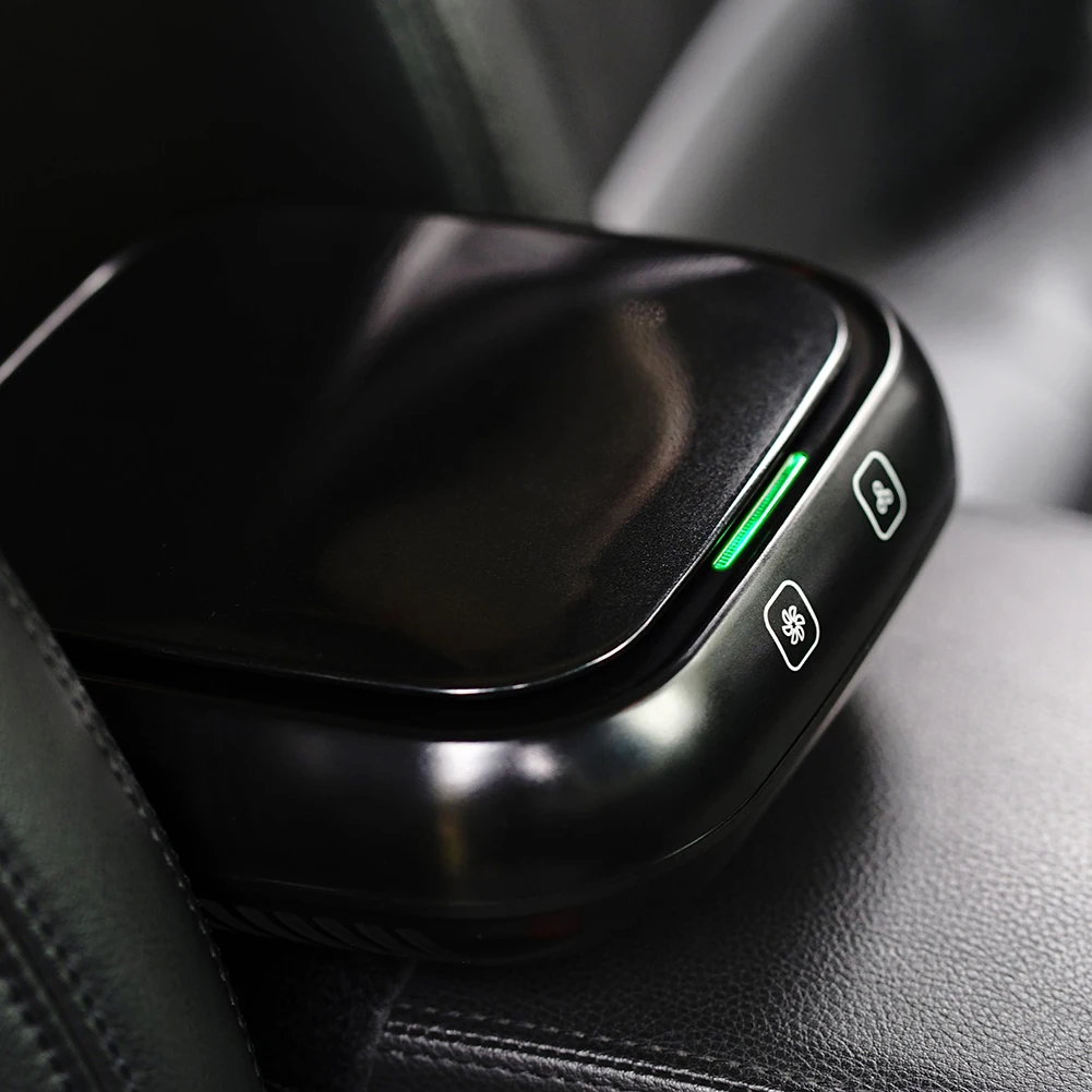 USB практичный умный автомобильный очиститель воздуха Hepa13 воздухоочиститель