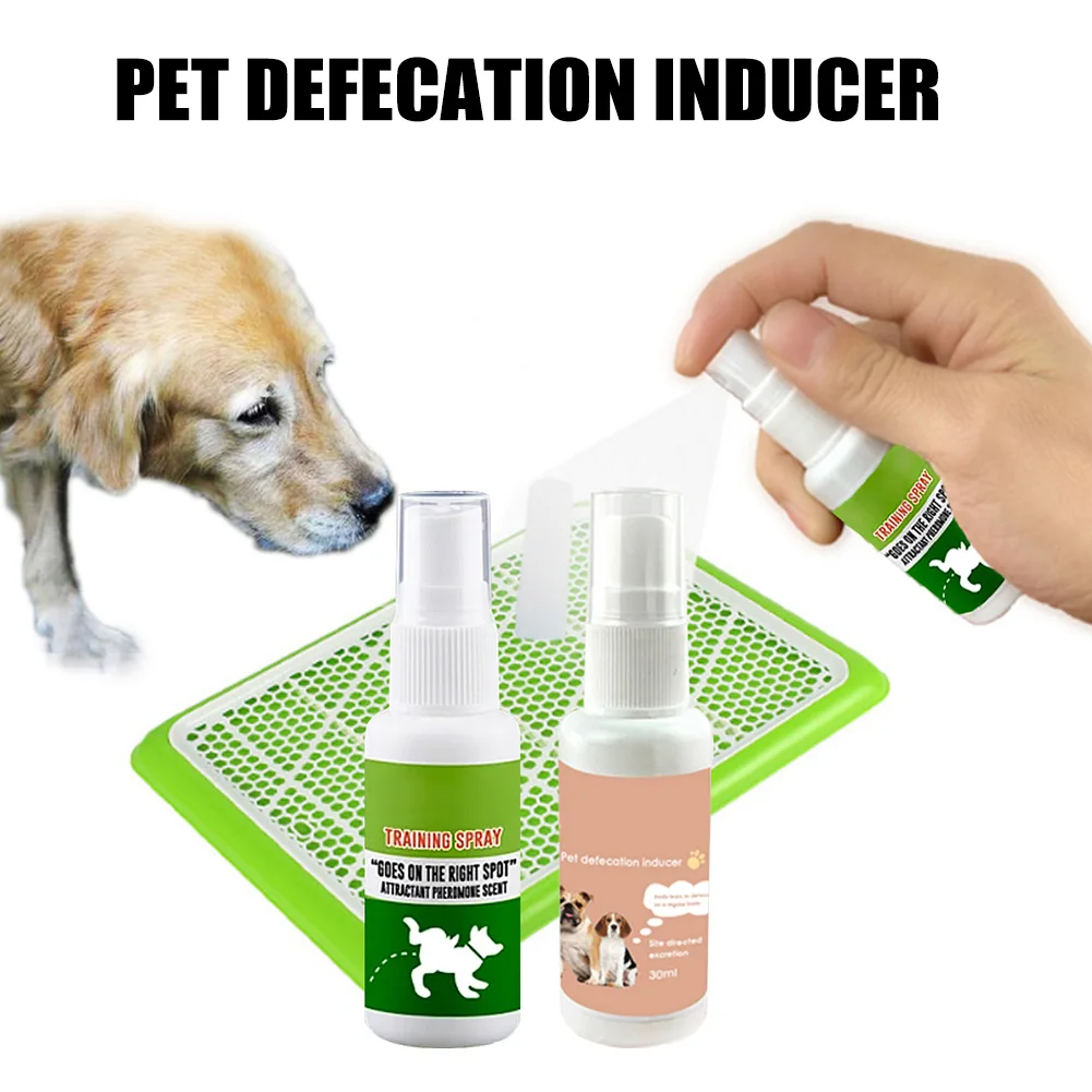 

Newly 30ml Pet Dog Spray Inducer Dog Toilet Training Puppy Positioning Defecation Pet Potty Training Spray FIF66