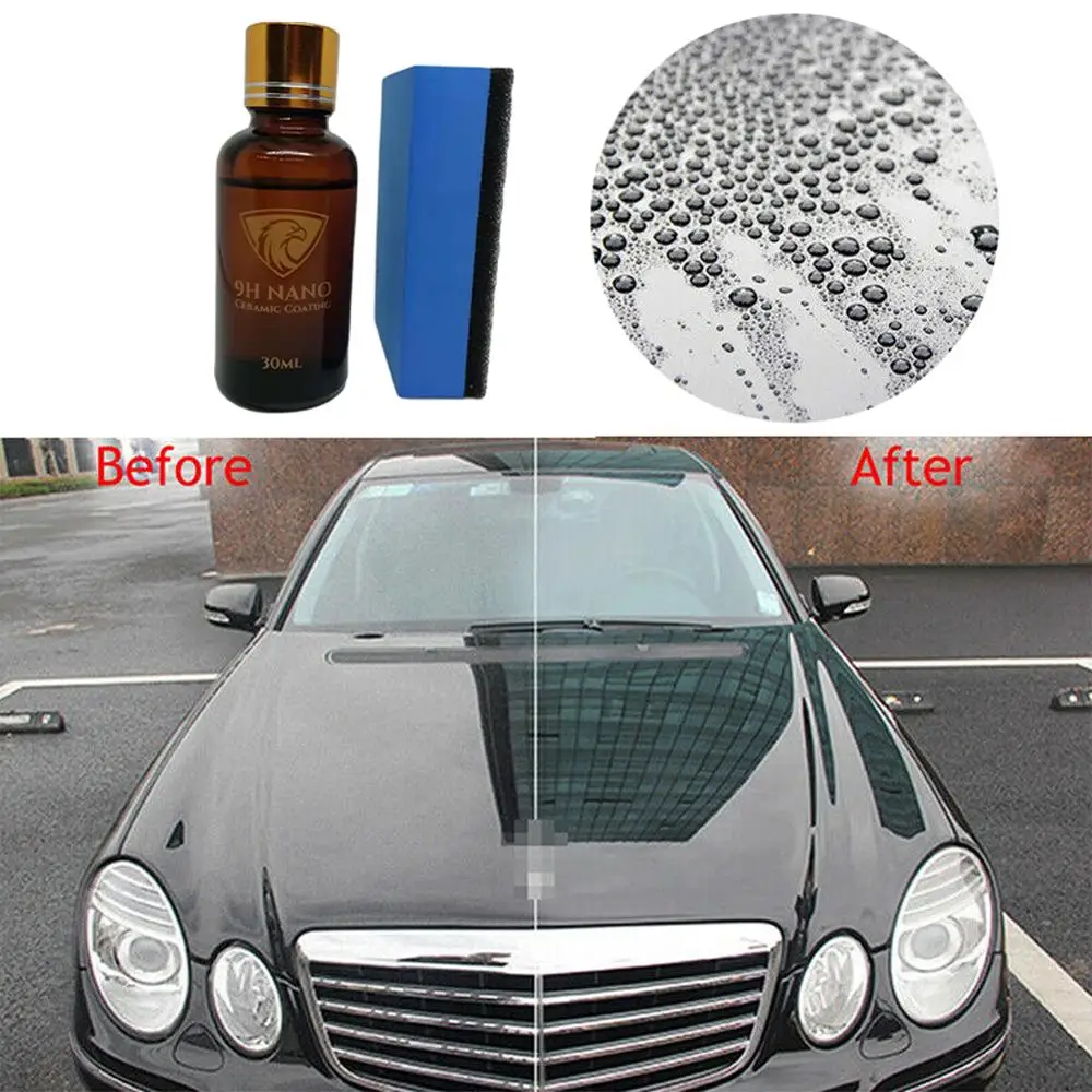 Керамическое покрытие для автомобиля 9H нанопокрытие с гидрофобным покрытием