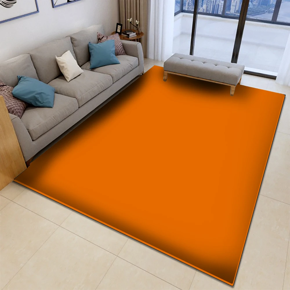

Flannel Carpet Multi-color Pure Color Absorbent Sofa Non-slip Carpet Bedroom Living Room Children's Decorative Carpet Yoga Mat