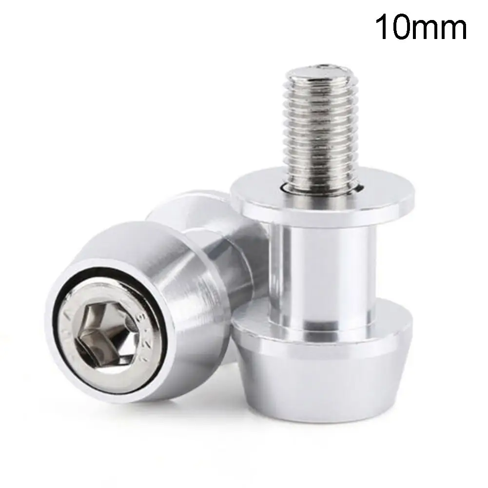 

1Pair Aluminum Motorcycle Swingarm Spools Stand Screws Slider for Honda Kawasaki
