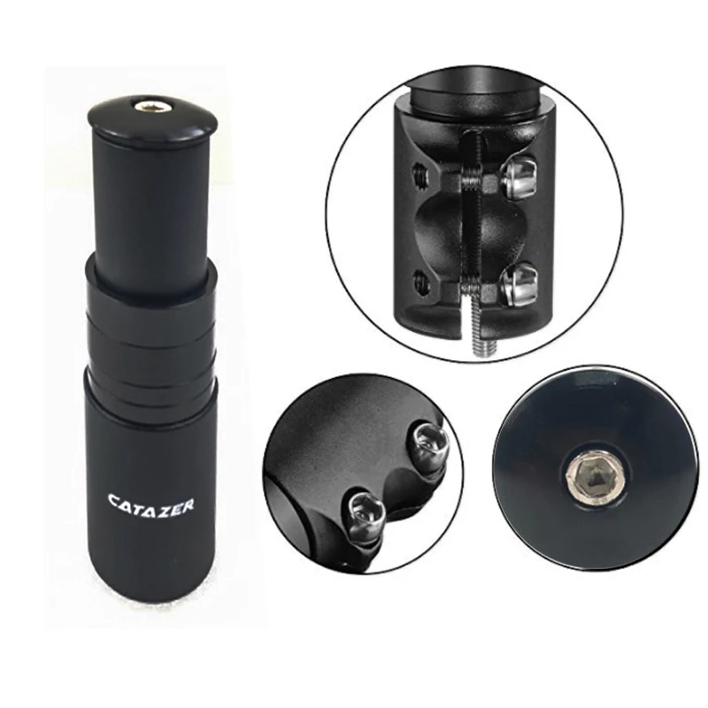 28 6 мм Алюминий сплав вилка велосипеда вынос руля удлинитель велосипедный