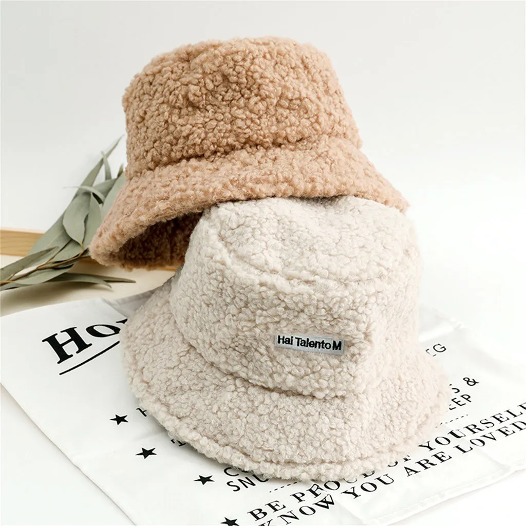 Женская зимняя шапка ведро милая и теплая Охотничья шляпа для рыбалки шапки