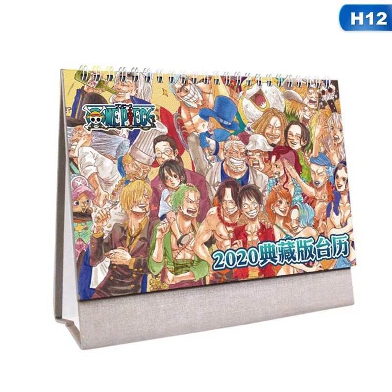 

Hand Drawing 2020 Fresh Cartoon Mini Desktop Paper Calendar dual Daily Scheduler Table Planner Yearly Agenda Organizer
