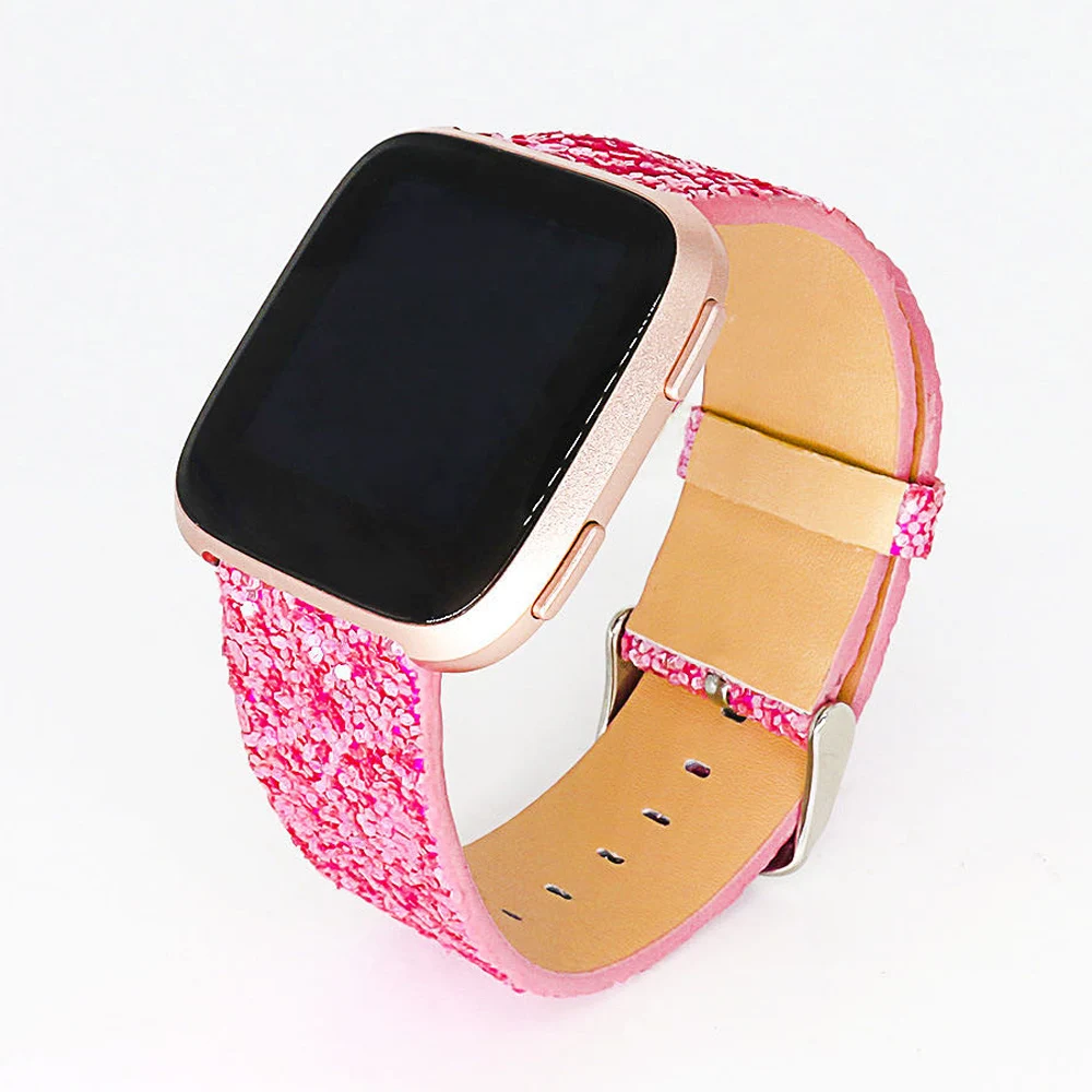 22mm 20mm Leather Belt for Samsung Galaxy Watch 5/Pro 4 3 Classic Band 42mm 46mm 45mm Strap Active 2 40mm 44mm Sequins Bracelet