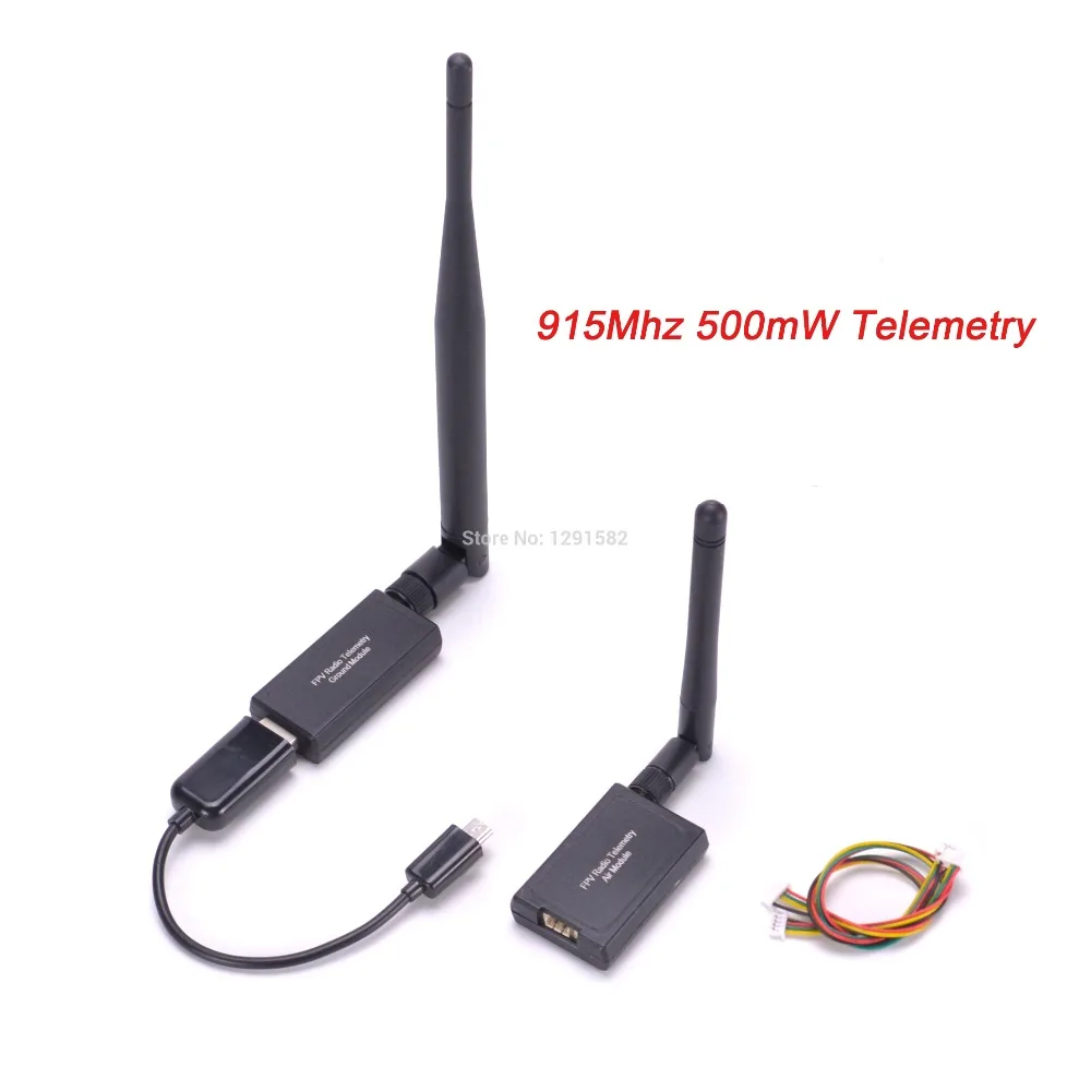915Mhz 500mhz 3DR радиотелеметрия 433 МГц/915 МГц 100 мВт 500 МВт воздушно-наземный модуль передачи данных с кабели OTG для APM2.6 APM2.8 Pixhawk - Цвет: 915Mhz 500mhz