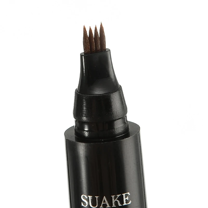 

Multicolor Eyebrow Tattoo Pen Waterproof Long Lasting Liquid Eyebrow Pencil Special 4 Head Fork Tip Design Sketch Makeup Tools