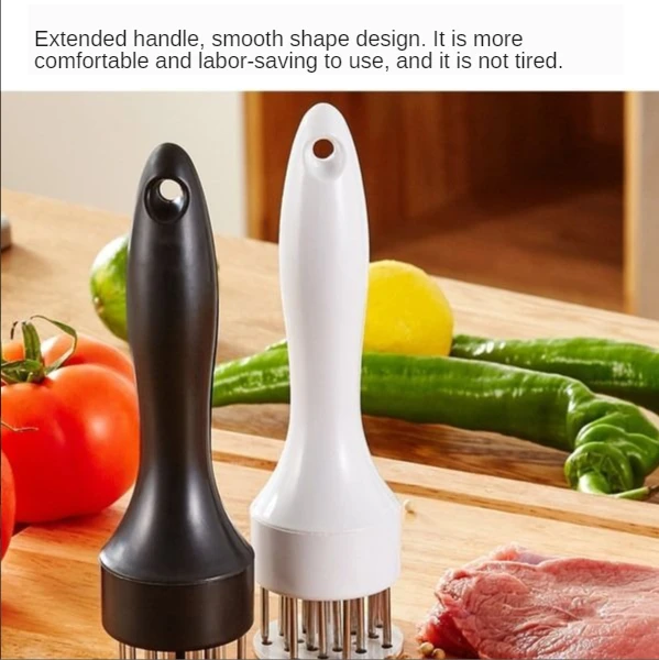 

Household Broken Muscle Tendering Needle Pork Chop Loose Meat Needle Knock Hammer Stainless Steel Steak Hole Puncher