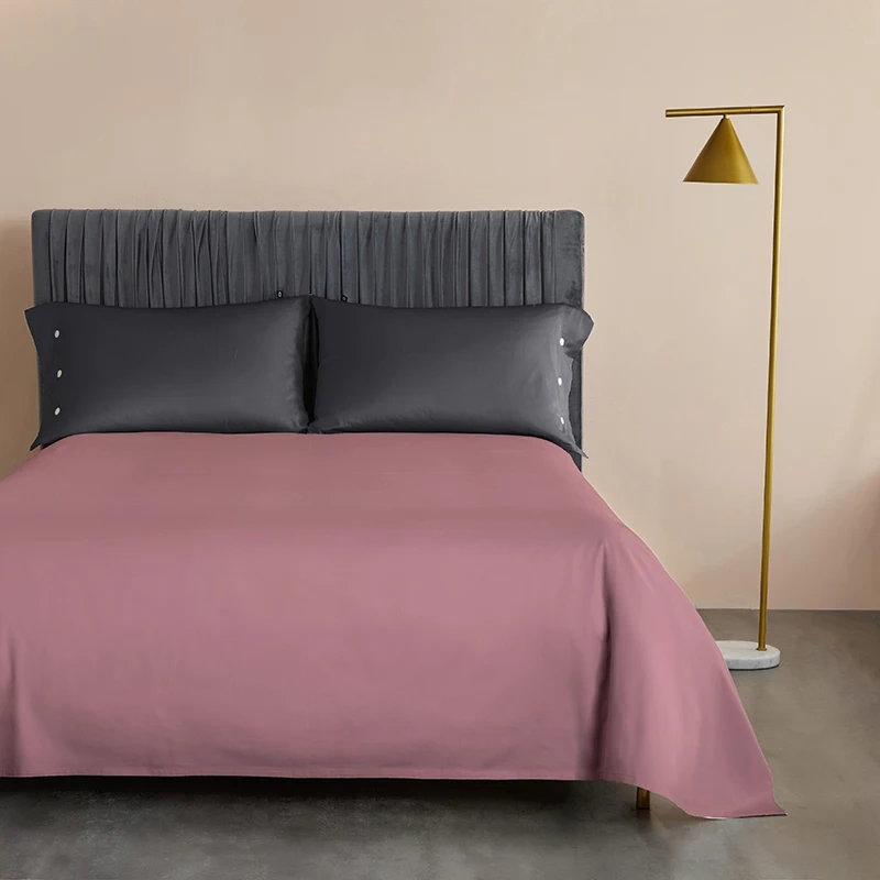 Комплект постельного белья из 4 предметов наволочка и пододеяльник египетского