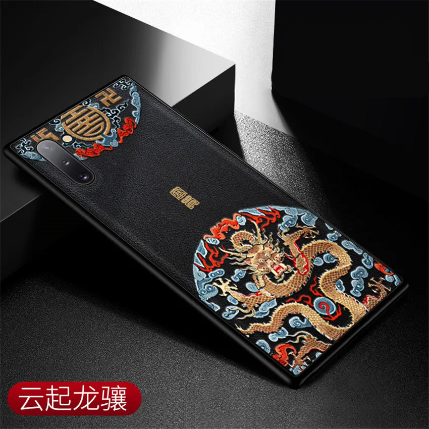 Aixuan 3D рельефный кожаный чехол для Samsung Galaxy note 10 plus/Samsung телефона с китайским