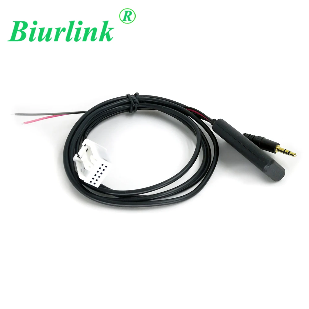 Звуковой адаптер Biurlink 12Pin AUX IN Bluetooth для Peugeot 207 (2006 2012) RD4 Quadlock Fakra разъем