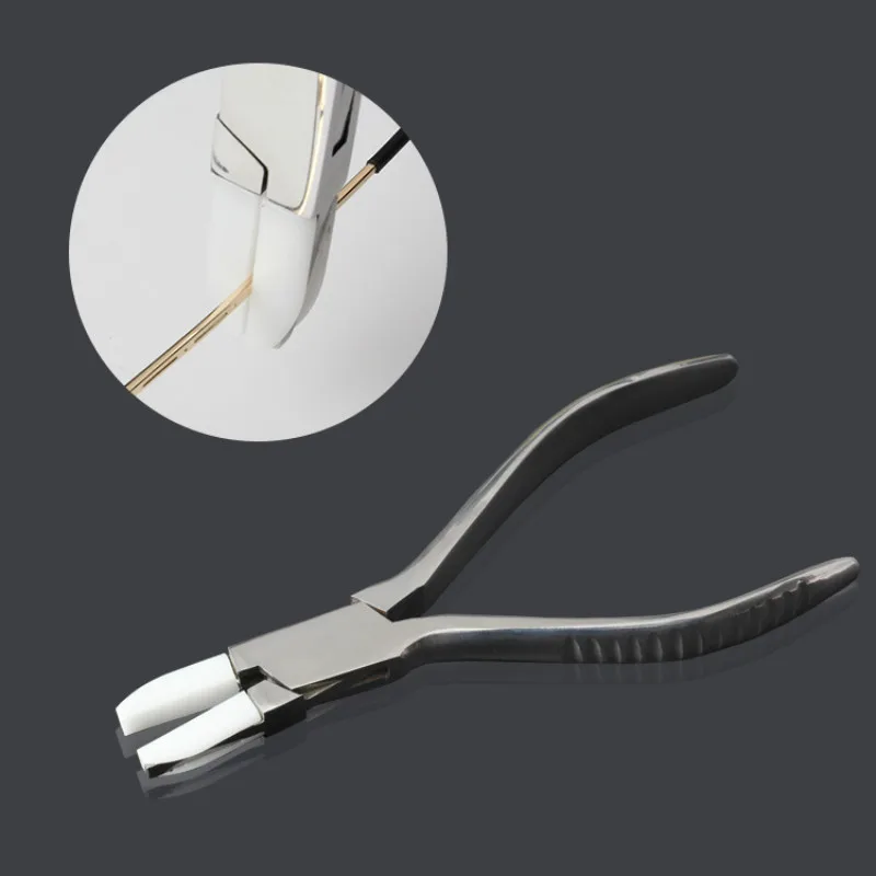 Нейлоновые плоскогубцы из углеродистой стали для рукоделия ювелирных изделий