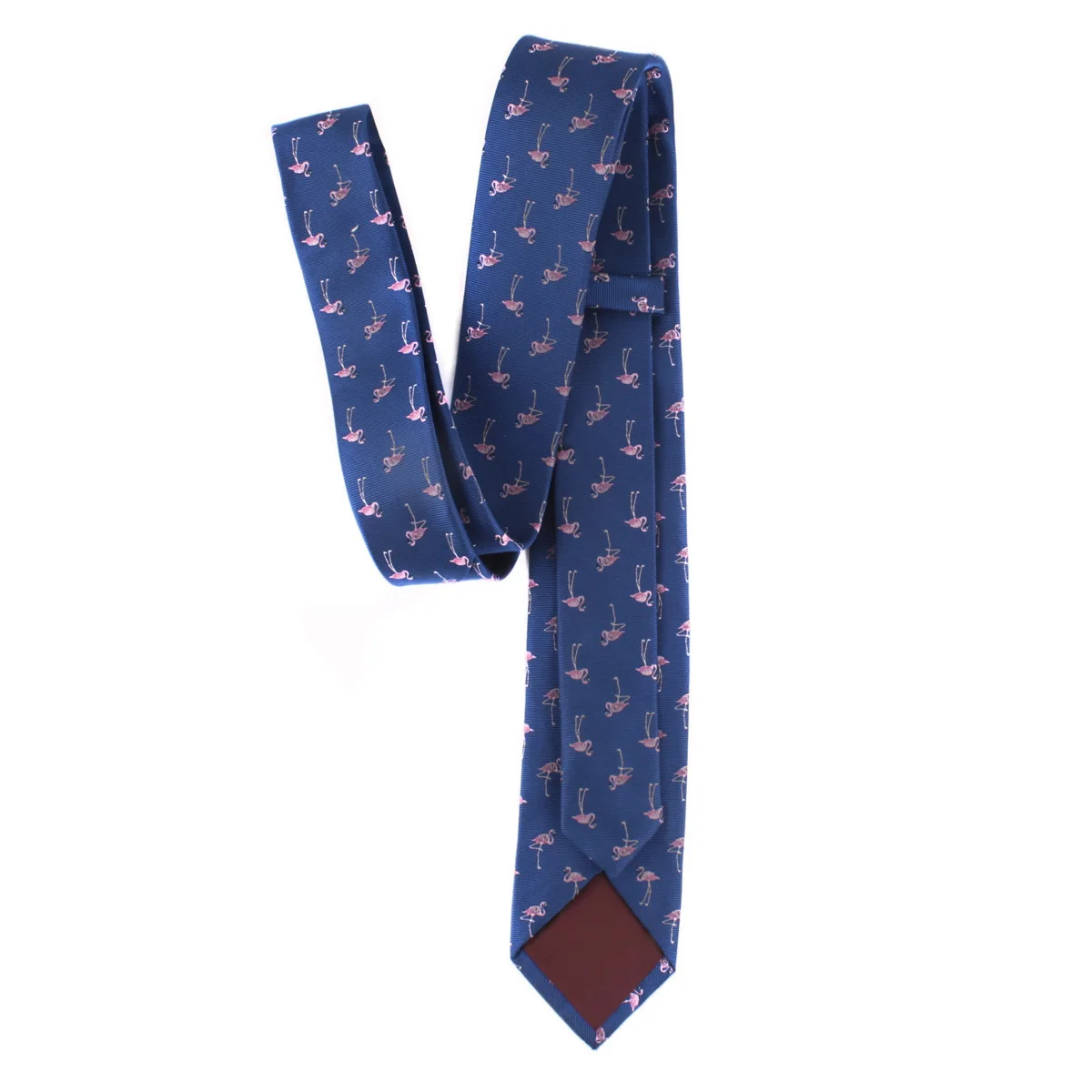 Linbaiway 6cm Cartoon Necktie for Men Polyester Thin Neck Ties Jacquard Animal Elephant Skinny Cravate Homme Custom LOGO | Аксессуары