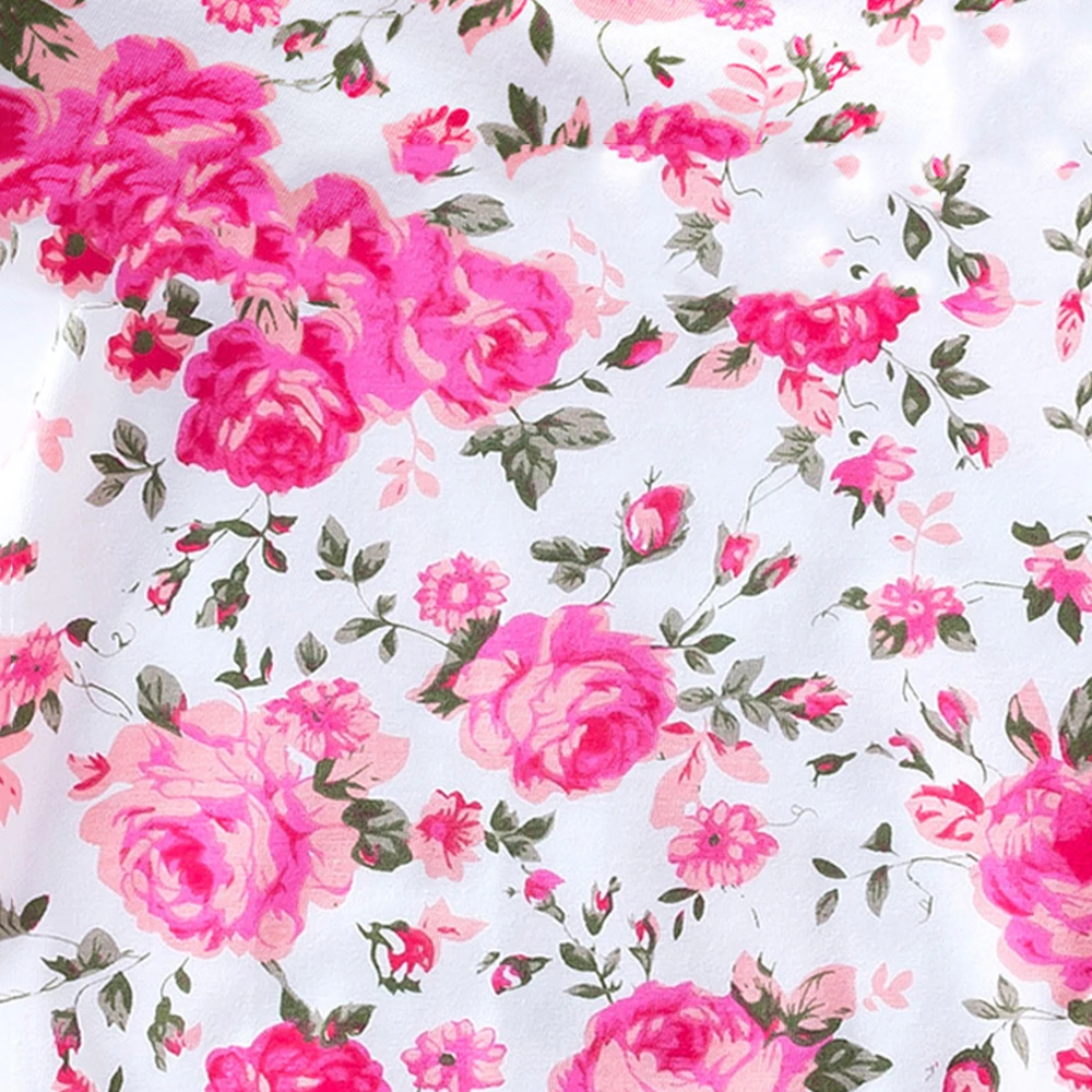 Newborn Baby Girl Flare Sleeve Solid Stripe Leopard Grain Casual Romper Jumpsuit Outfits Clothes Summer Kids Suit |