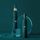 Зонт Автоматический, 7 цветов, женский, Складывающийся втрое, ветрозащитный, от дождя и солнца, меняет цвет из-за УФ-излучения