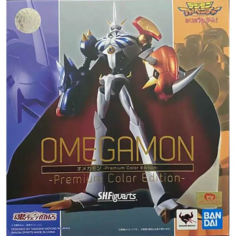 

Original Bandai SHF Omegamon Digimon Adventure Figure PVC Collection Action Model Toy Anime Figure Toys For boys