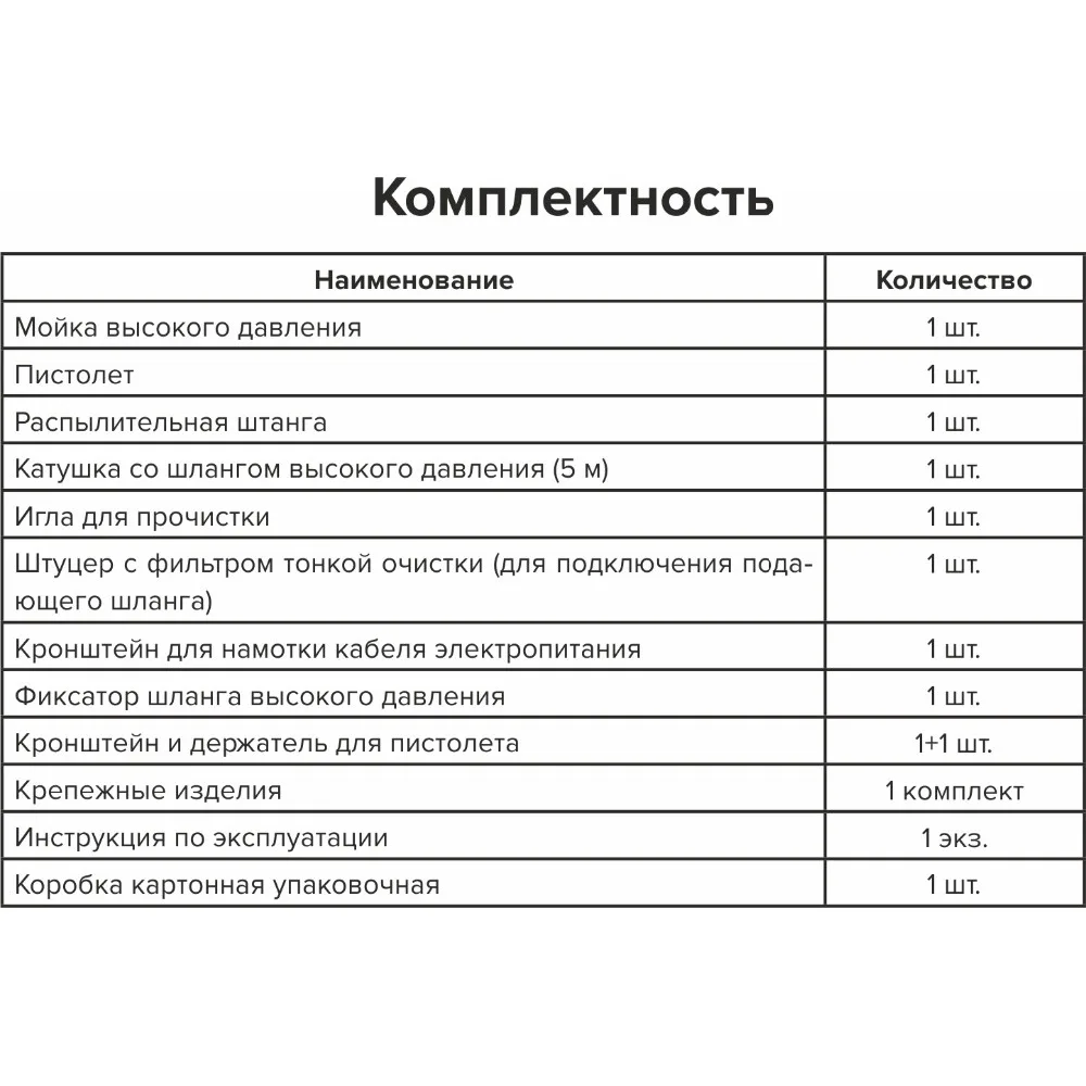 Мойка высокого давления Кратон HPW-2000 | Инструменты