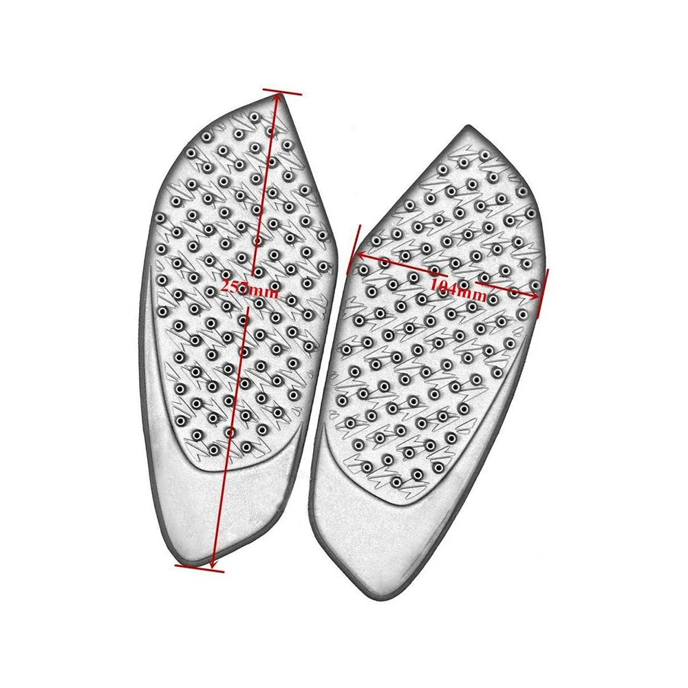 

ALLOMN Motorcycle Tank Traction Pad Side Gas Knee Grip Protector Anti Slip Sticker Motorcycle Gas Tank Traction Pad
