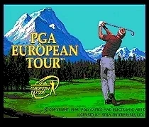 PGA европейское турне-16-битный игровой картридж MD для консоли MegaDrive Genesis |