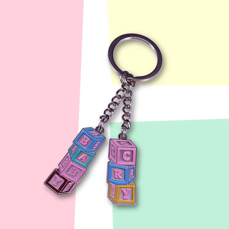 Мелани Мартинез Горячая тема блоки логотип металлический брелок цепочка