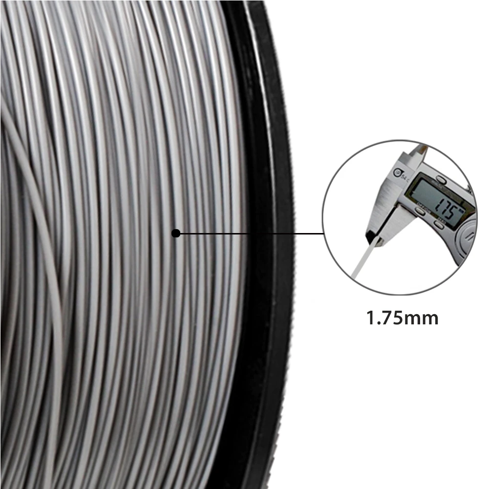 Нить для 3d принтера PETG, 1,75 мм, Просвечивающая, 3D нить PETG, допустимая погрешность+/-0,02 мм, подходит для печати, форма лампы 1 кг