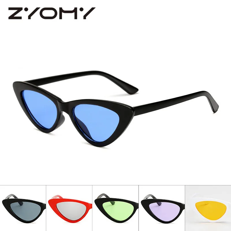 

Q модные брендовые дизайнерские женские очки кошачий глаз ретро очки геометрической формы маленькая оправа прозрачные линзы ретро очки Uv400