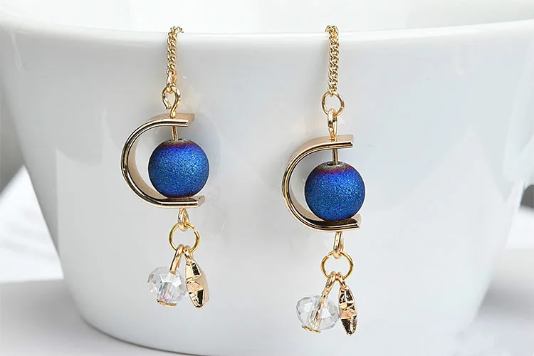 Мечта звезды песочные бусины аксессуары DIY самодельные Серьги Браслет износ