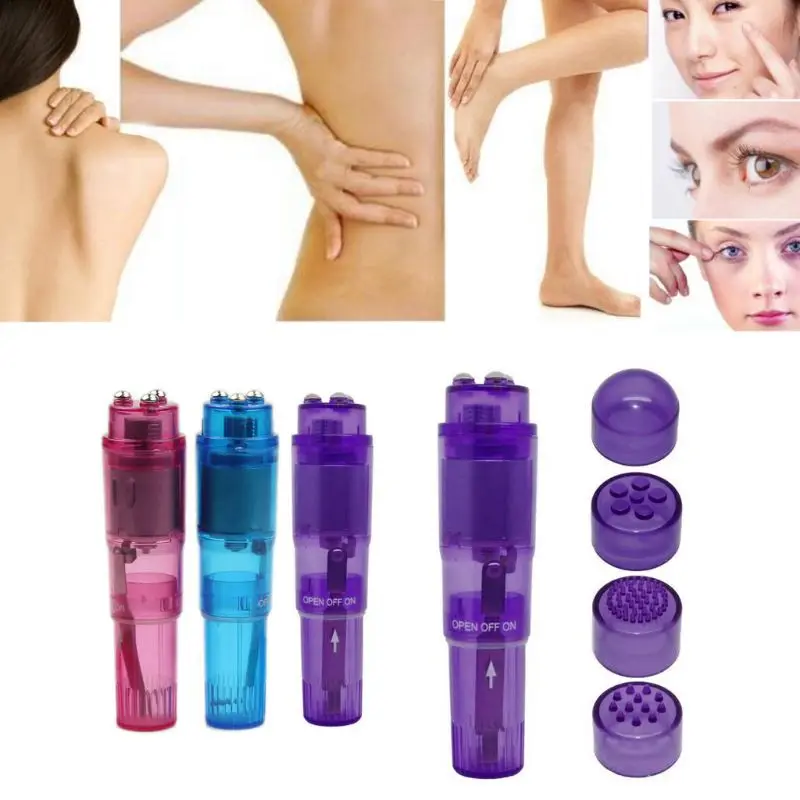 

Super Relieve Stress Mini Full Body Face Shoulder Massager Pocket Travel Rocket girls portable massager