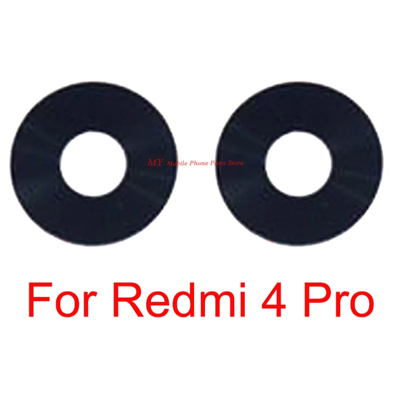 Новинка для Xiaomi Mi Redmi 4 Pro задняя камера стеклянная крышка объектива с наклейкой 4pro